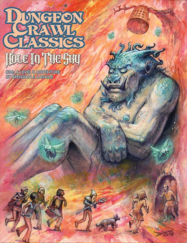 Cover of Dungeon Crawl Classics #86: Hole in the Sky