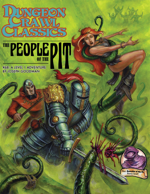 Cover of Dungeon Crawl Classics #68: The People of the Pit