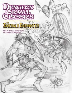 The Emerald Enchanter sketch cover