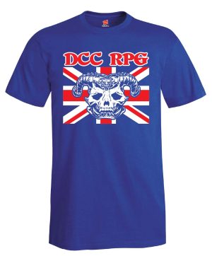 DCC UK T-Shirt: Demon Skull Union Jack