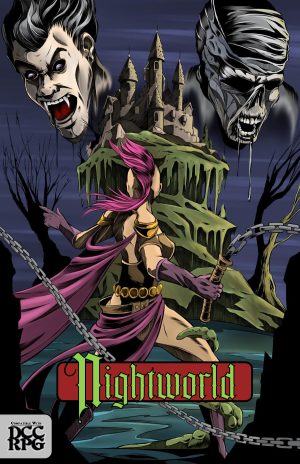 Nightworld Tabletop RPG Monster Manual for DCC RPG - Print + PDF