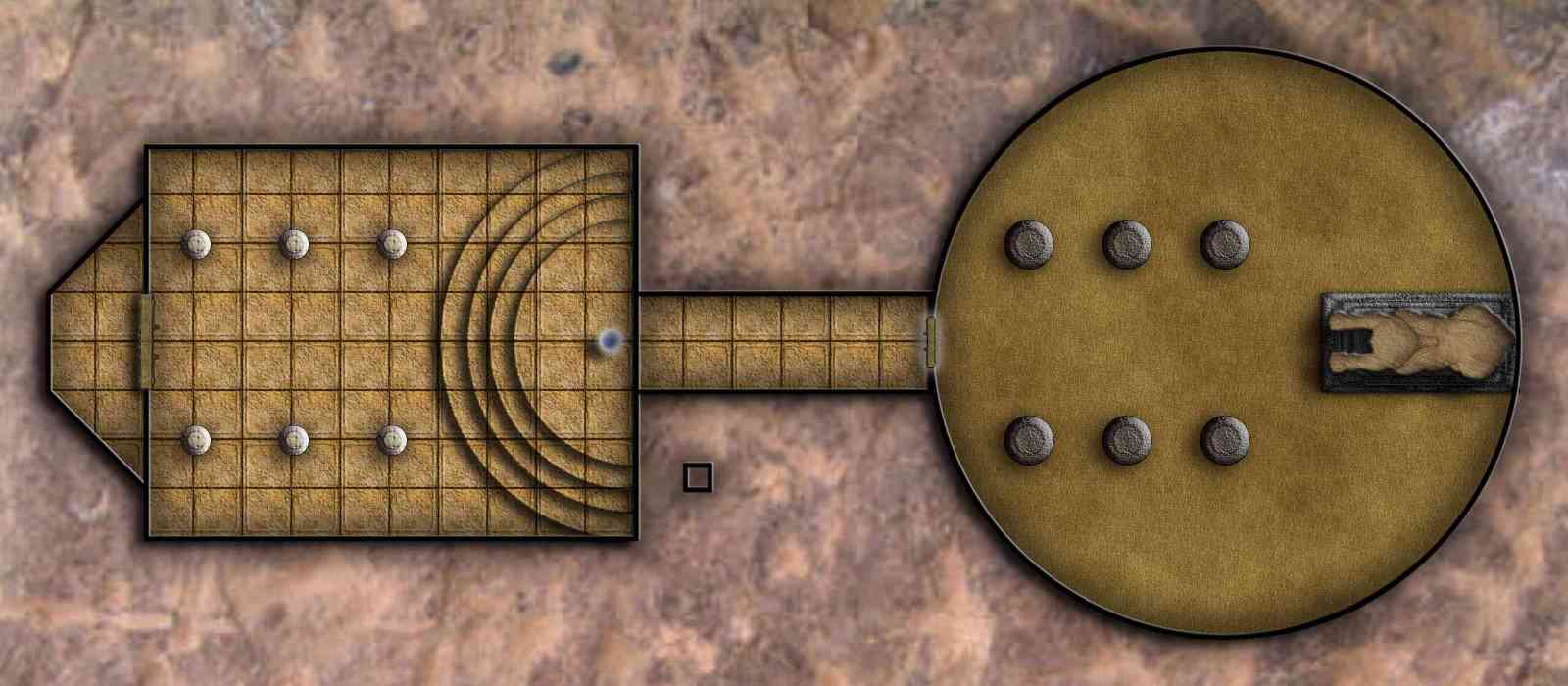 Player's Map 5 - The Queen's Sepulcher