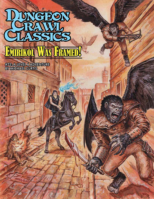 Cover of Dungeon Crawl Classics #73: Emirikol Was Framed!