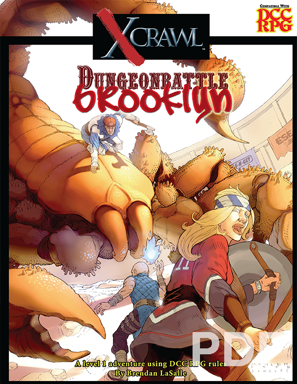 Xcrawl: Dungeonbattle Brooklyn (DCC) - PDF