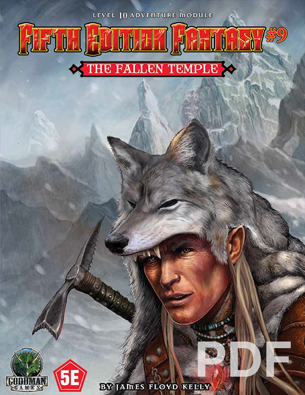 Fifth Edition Fantasy #9: The Fallen Temple - PDF