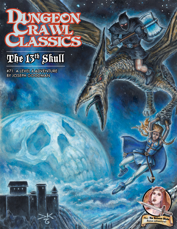 The 13th Skull Dungeon Crawl Classics #71 Sketch Cover 