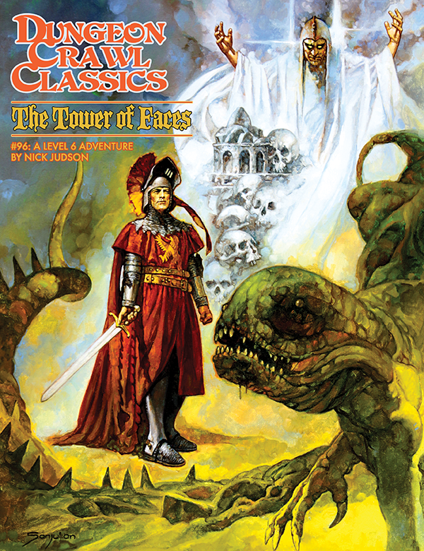 Cover of Dungeon Crawl Classics #96: The Tower of Faces