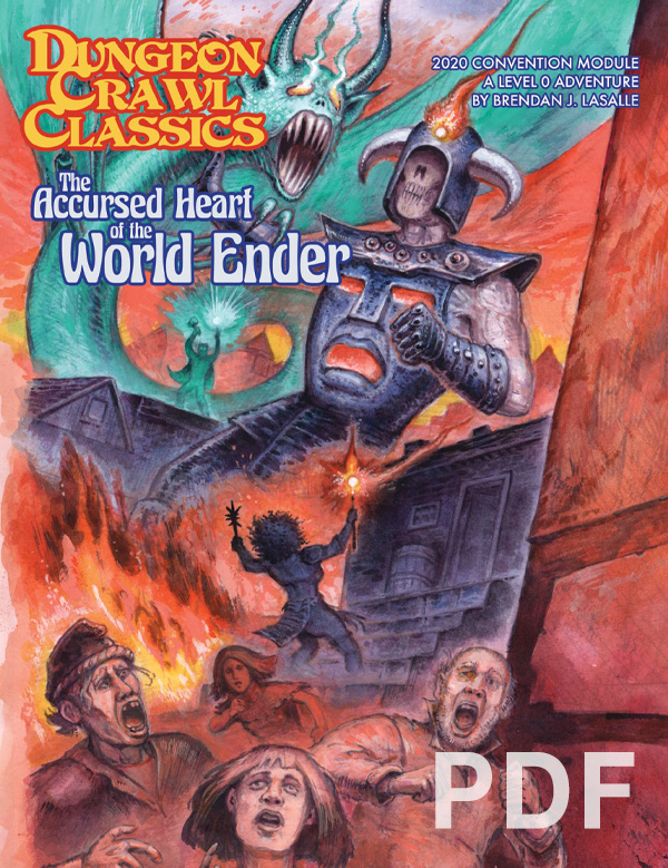 DCC Convention Module 2020: The Accursed Heart of the World Ender –  PDF