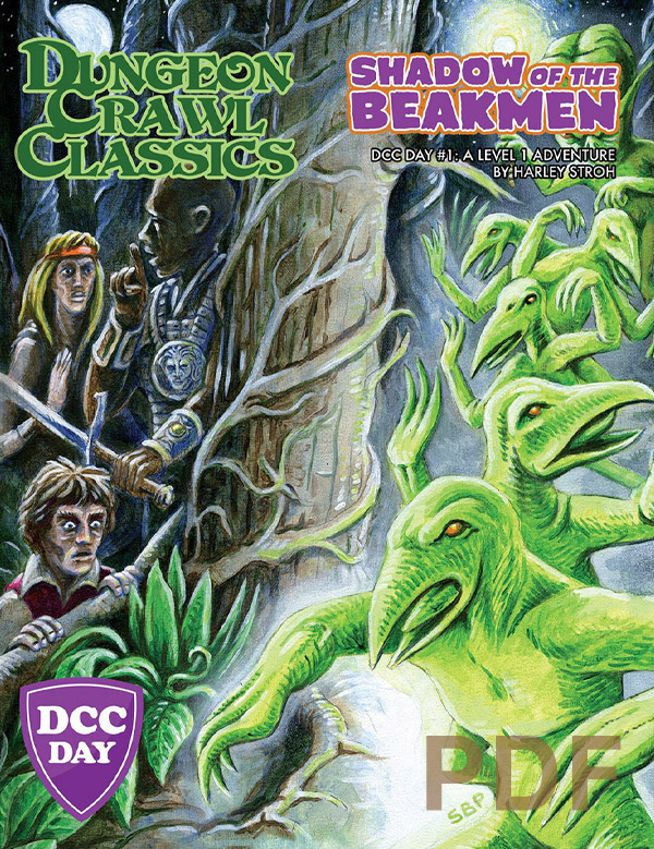Cover of DCC Day #1: Shadow of the Beakmen