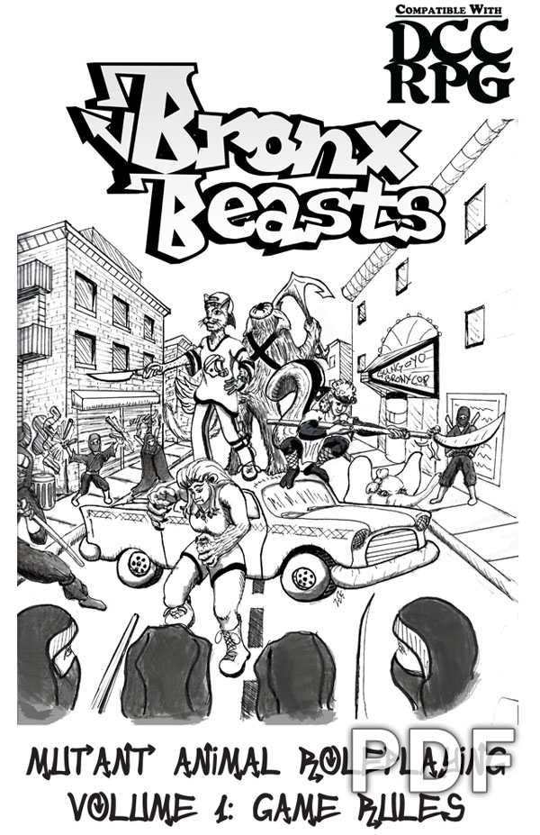 Bronx Beasts Volume 1: Game Rules – PDF|Goodman Games Store