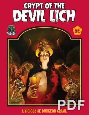 The Crypt of the Devil Lich - 5E Edition - PDF