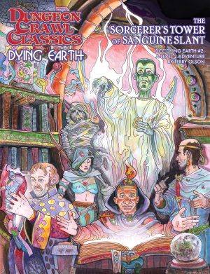 Dungeon Crawl Classics Dying Earth #2: The Sorcerer's Tower of Sanguine Slant - Print + PDF