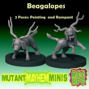 Mutant Mayhem Minis: Beagalopes 3D-Printable Miniature