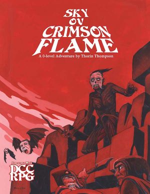 Sky ov Crimson Flame - Print + PDF