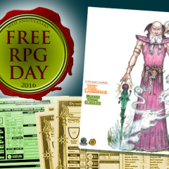 Free RPG Day Pregen Characters