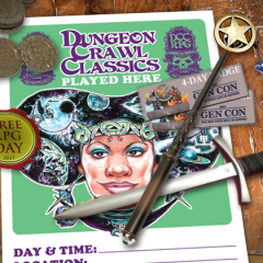 Run a DCC Game for Free RPG Day and Win a Trip to Gen Con!