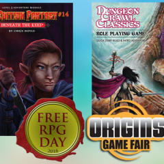 Visit Us At Origins – And Get Free RPG Day Product on Saturday!