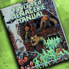 Now in our Online Store: Twisted Menagerie Manual + Big Restock