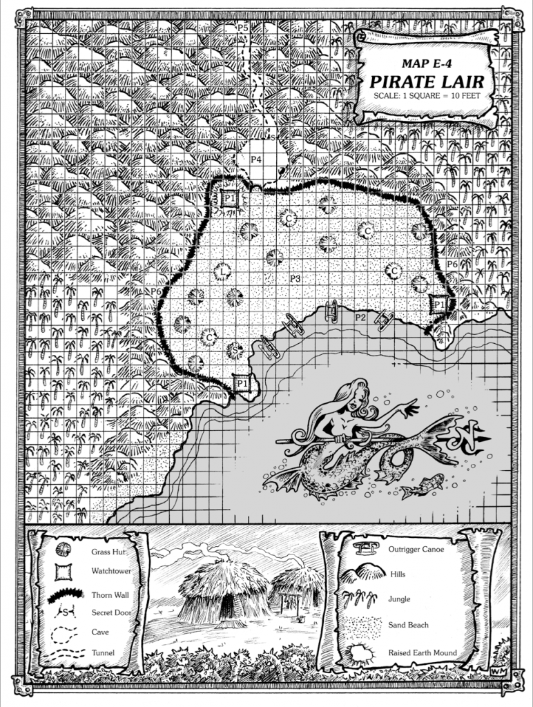 Isle-of-Dread-Map-E-4-Pirate-Lair