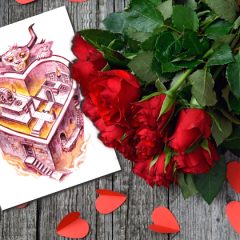 Free Valentine’s Day Card With Purchase From Our Online Store