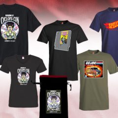 New T-Shirts and Swag For Bride of Cyclops Con