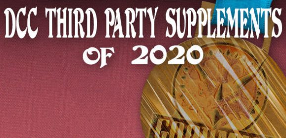 Best Selling DCC RPG Third Party Supplements of 2020
