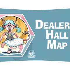 Map of the Dealers Hall at Spawn of Cyclops Con