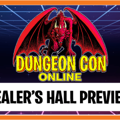 Preview of the Dungeon Con Online Dealers Hall