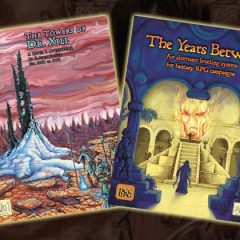 New In The Online Store: The Towers of Dr. Xill and The Years Between, plus Chaos Rising 2nd Printing and more