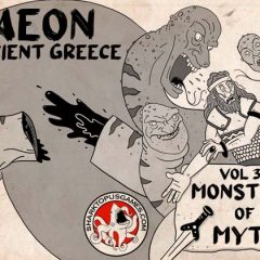 AEON: Ancient Greece Volume 3 “Monsters of Myth” 3rd Party DCC Kickstarter Now Live
