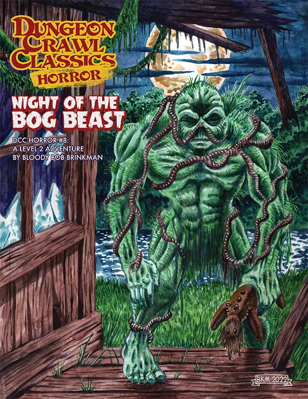 Dungeon Crawl Classics Horror #8: Night The Bog Beast – Print + PDF|Goodman Games Store