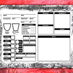 DCC Dying Earth Downloadable Character Sheets Now Available!