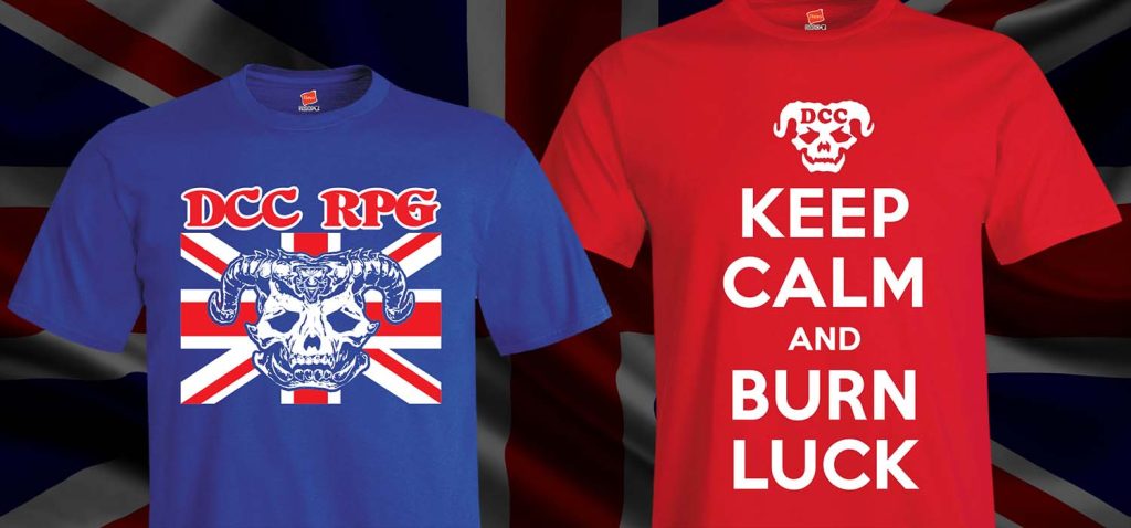 Announcing DCC UK T-Shirts at UK Games Expo