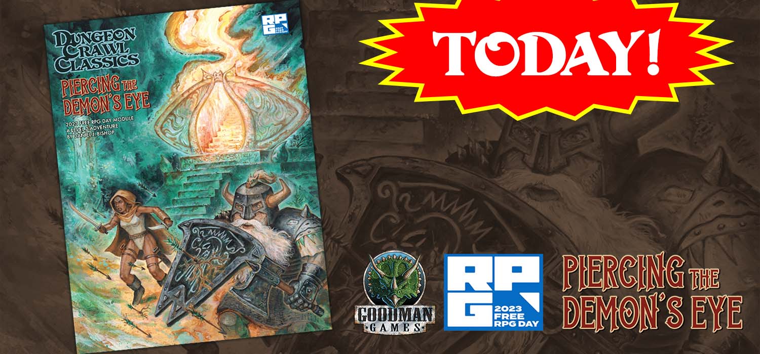 Free RPG Day is Today!Goodman Games