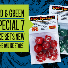 Red and Green ‘Special 7’ Dice Sets New In The Online Store!