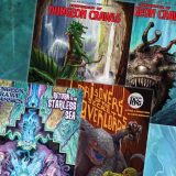 DCC #104, Compendium of Dungeon Crawls, and Prisoners of the Secret Overlords Now In Our Online Store!