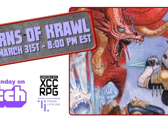 Charity XCC Krawl Airs Sunday on Twitch!