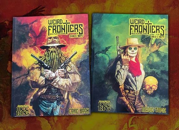 New Weird Frontiers Core Rulebooks In The Online Store!